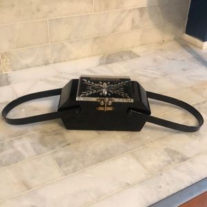 VINTAGE acrylic and plastic purse.